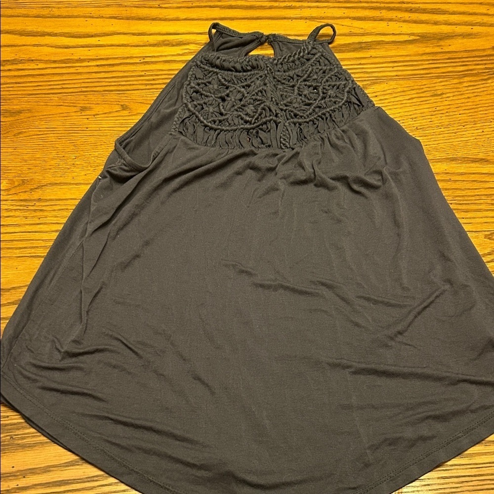 Elegant Black Sleeveless Top/9